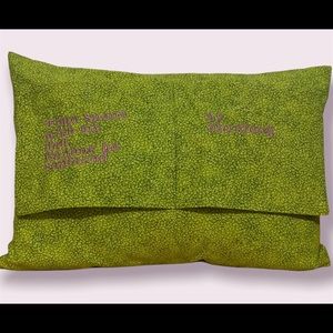 ReadMeBooky Unique Inspirational Embroidered Pillow